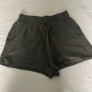 Army green shorts from Joe B